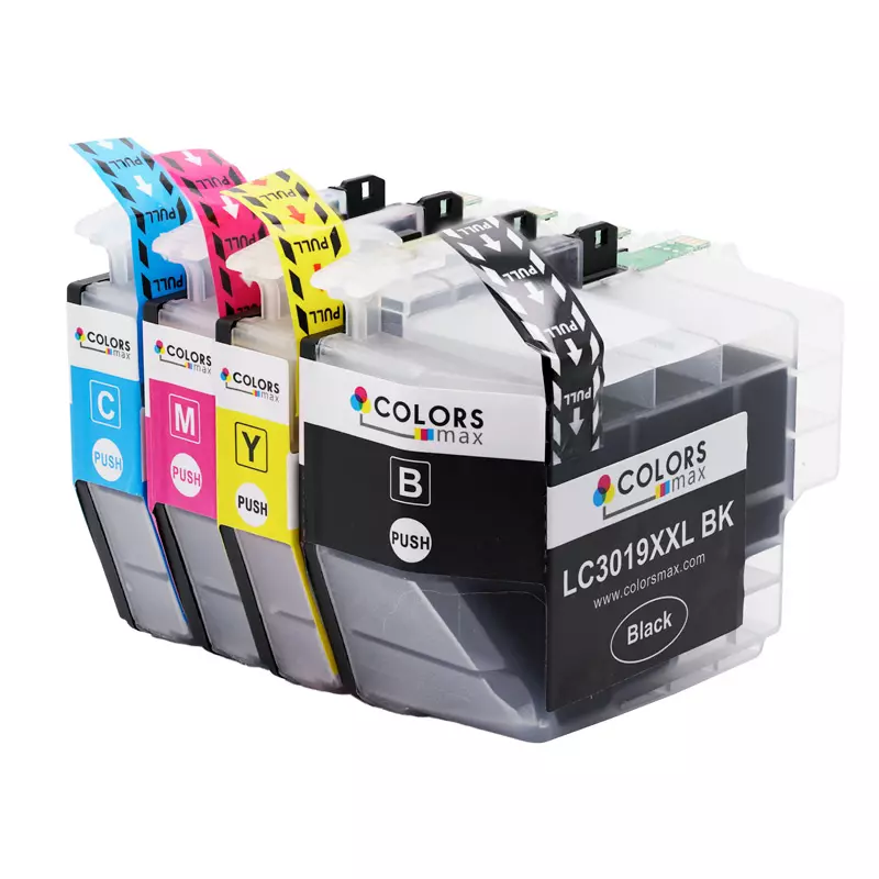 Brother LC3019XXL Compatible Ink Cartridge Super High-Yield 4-Piece Combo  Pack