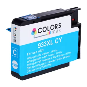 HP 933XL Compatible Ink Cartridge Cyan