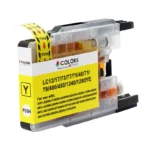 Brother LC1217-1280 Compatible Ink Cartridge Yellow 19ml