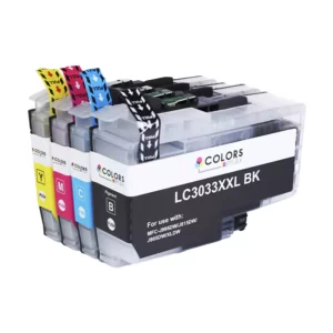 Brother LC3033XXL Compatible Ink Cartridge 4-Piece Combo Pack