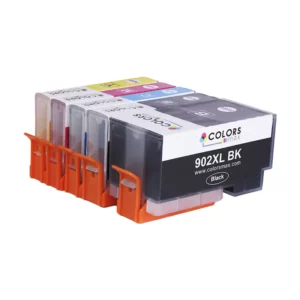 HP 902XL Compatible Ink Cartridge 4-Piece Combo Pack